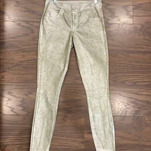 Rustic silver coated pant - Lola & Sophie. PA0420